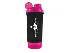 Shaker + zásobník růžový