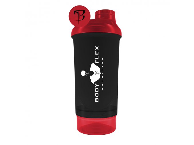 Shaker + zásobník červený